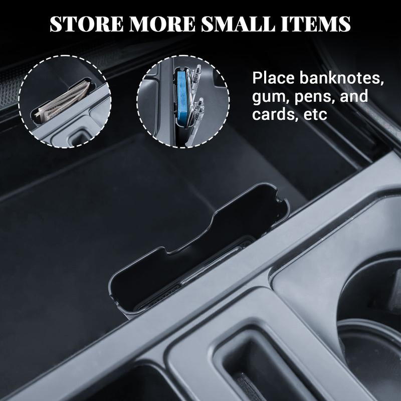 Center Console Phone Hanging Storage Box For -2024 2025 Ford F150 Gear Shift Phone Holder Hanging Storage Organizer Car Tray