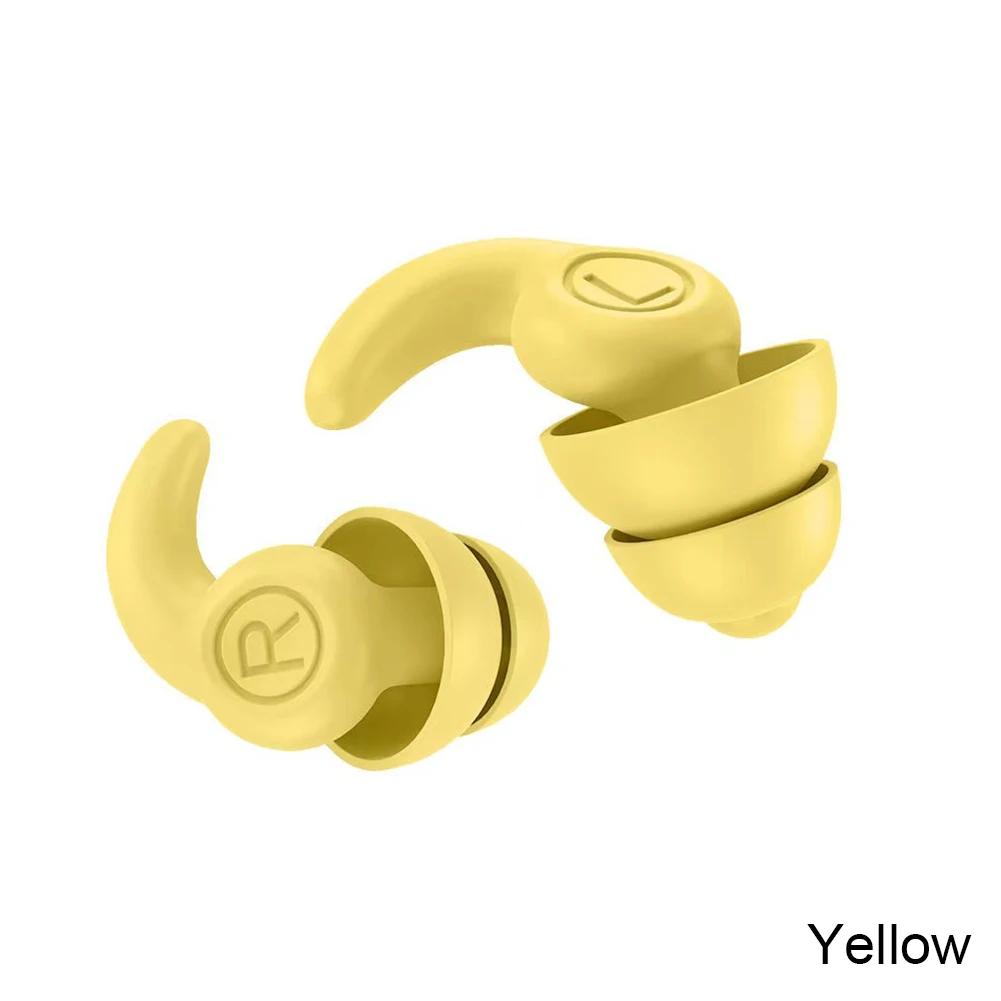 Zatyczki do uszu do spania Izolacja akustyczna Ochrona słuchu Zatyczki do uszu Zatyczki wyciszające do podróży Przyjazne dla użytkownika Silikonowe Redukcja hałasu Ultra miękki silikon