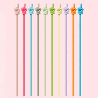 10 Pièces/set Bâtonnet de Lecture pour Doigts Flexible Pointeur Manuel Lisse Bâtonnet d'Enseignement Bâtonnets de Lecture