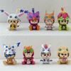 8CM 8pcs/set Anime Digital Monster Digimon Action Figure Model Toys Gift