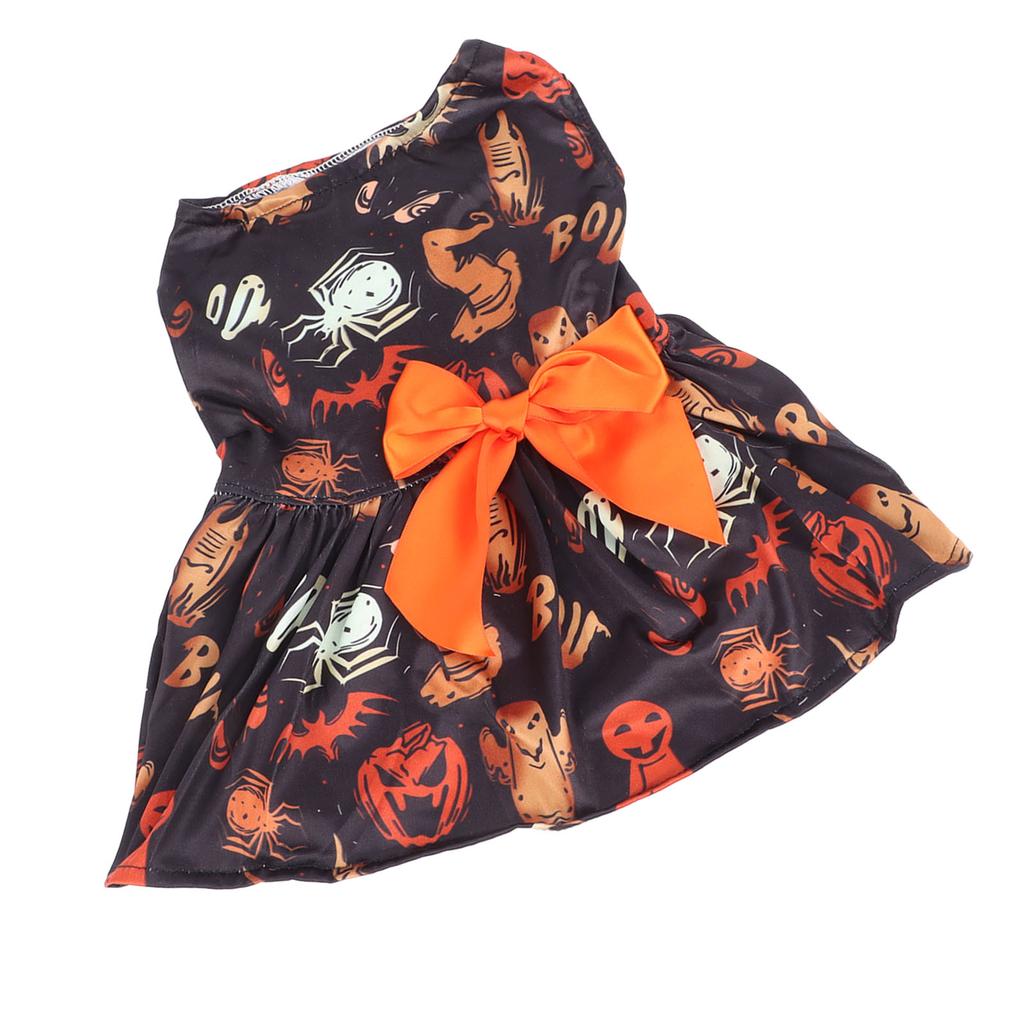 Halloween Hunde Kleid Niedliches Einzigartiges Muster Bequem Weich Feiertags Outfit Kleidung Hunde Kleider für Welpen