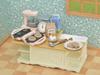 Sylvanian Families Furniture ST Mark Certified Toy Dollhouse for Ages 3 and Sylvanian Families by Epoch [Island Kitchen] Ka-423 Up,