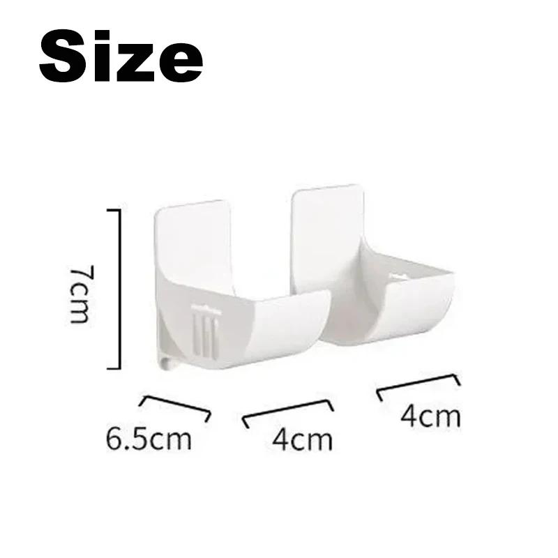 Self-Adhesive Trash Bags Holder Wall Mounted Storage Racks Container Kitchen Garbage Bags Organizer Rack Dispenser Shelf