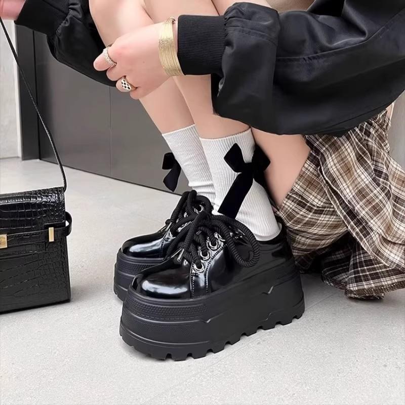 Summer new heightening women's shoes platform muffin little white shoes versatile and thin sports and leisure shoes