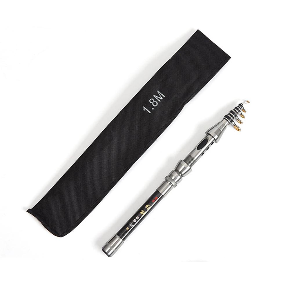 

1.5M-2.4M Сверхлегкое Углеродное Телескопическое Удилище Карповое Удилище Морское Пресноводное Профессиональное Спиннинговое Удилище Снасти 1.8m 1Pc Rod