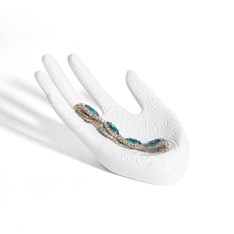 Zhiyu Jewelry Display Stand for Rings, Bracelets, Beads, and Necklaces