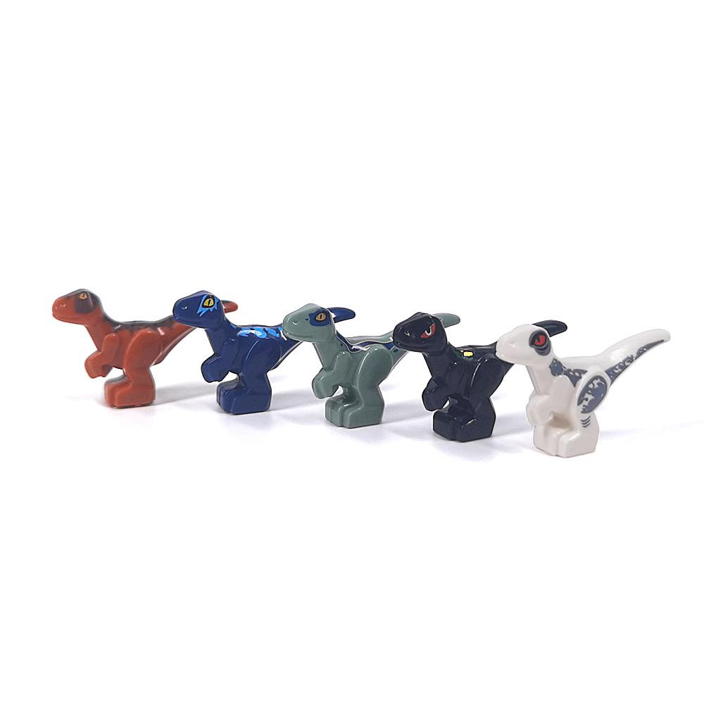 Mini Dinosaur Building Block Assembly Small Particle Scene Ornament Decorative Parts Toy