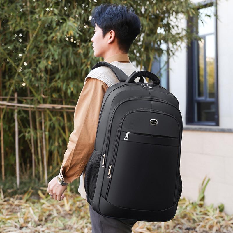Backpack Men's Backpack Light Travel Leisure Business Trip Travel Commuter Computer Bag College Student School Bag for Men