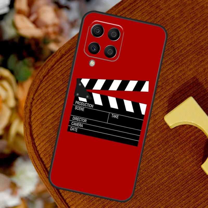 Film Clapperboard For Samsung Galaxy M33 M53 M13 M20 M11 M31 M51 M15 M55 M12 M32 M52 M14 M34 M54 M30s Case