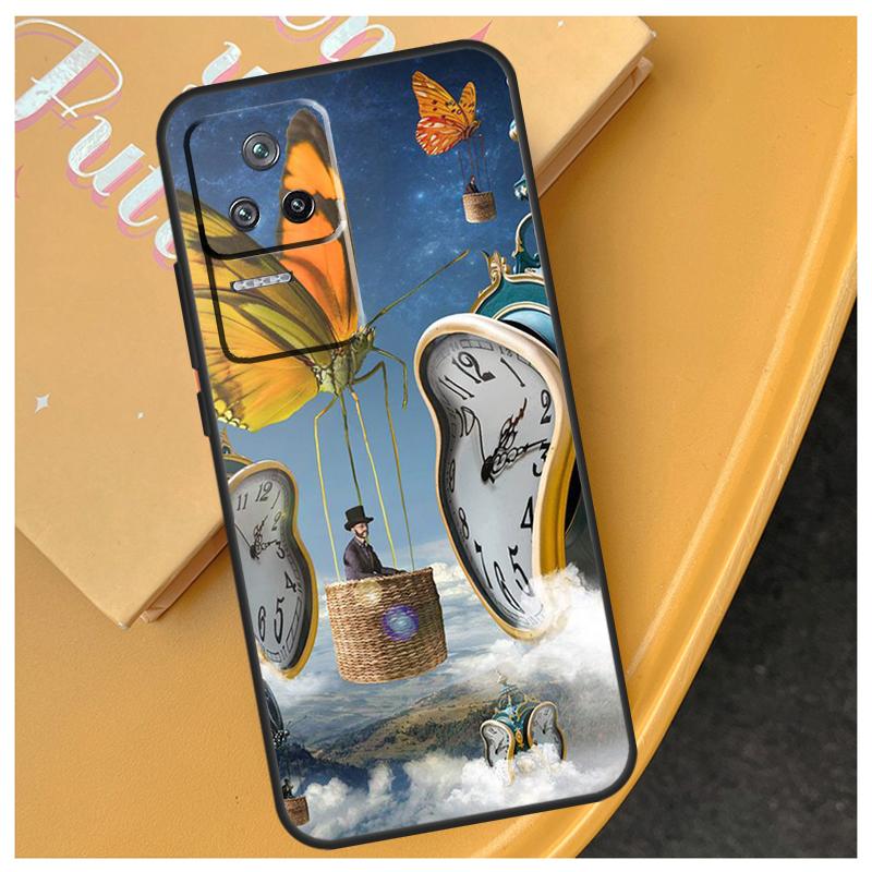 Salvador Dali Painting Funda For Xiaomi 17 Pro Max 13T 14T 15T 14 15 Ultra POCO X7 X5 X6 F5 F6 F7 Pro F8 Ultra Case
