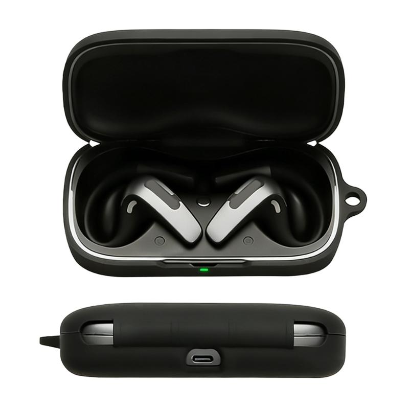 Soft Silicone Case Cover for AIH-2541 AI Earphone Case Secure Grip Easy Access Scratches Resistant Housing Skin