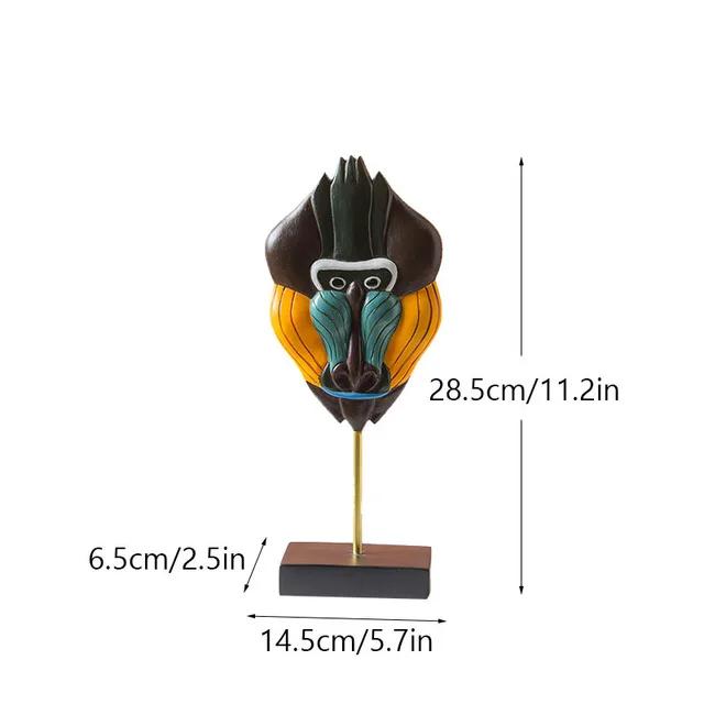 Творческий Европейский Стиль Ремесла Книжная Полка Телевизор Кронштейн Украшения Ручной Работы Скульптура Из Смолы Абстрактная Скульптура Украшение Домашнего Стола