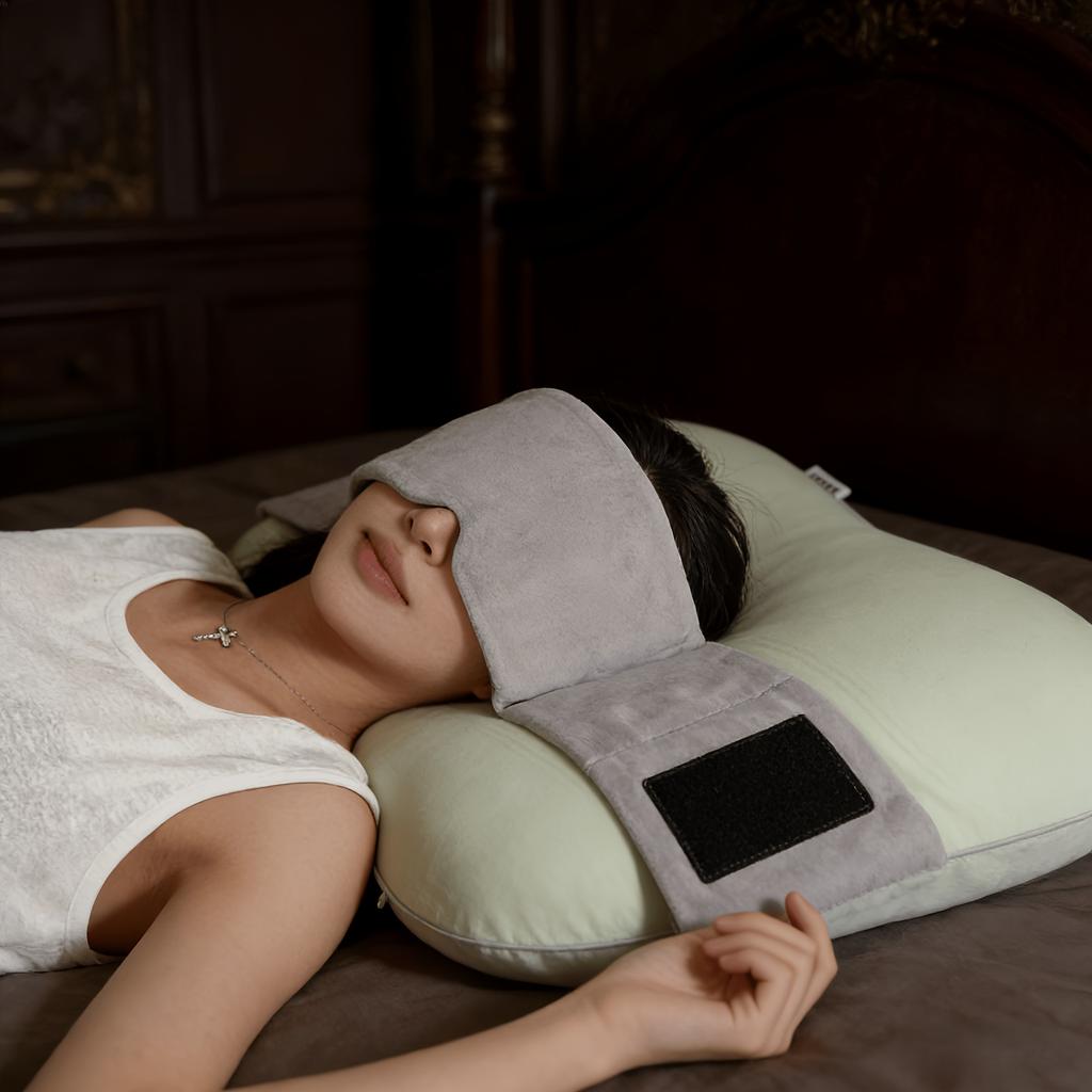 New Gravity Eye Mask Perfectly Suited for Side-sleeping Back-sleeping and Stomach-sleeping Positions