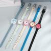 New CandyColored Watches For Female Students Featuring AStylish Small Dial And A Simple Elegant Design A Quartz Watch For Women.