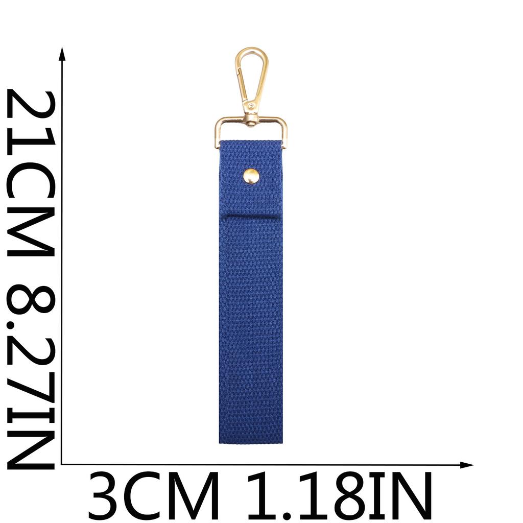 Diy Handmade Webbing Keychain Pendant, Japanese And Korean Fashion Cloth Sticker Decorative Ribbon Pendant, Handmade Ins Bag Pendant.