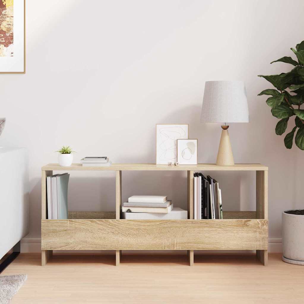 Magazine Rack in Sonoma Oak 102 x 30 x 45 cm