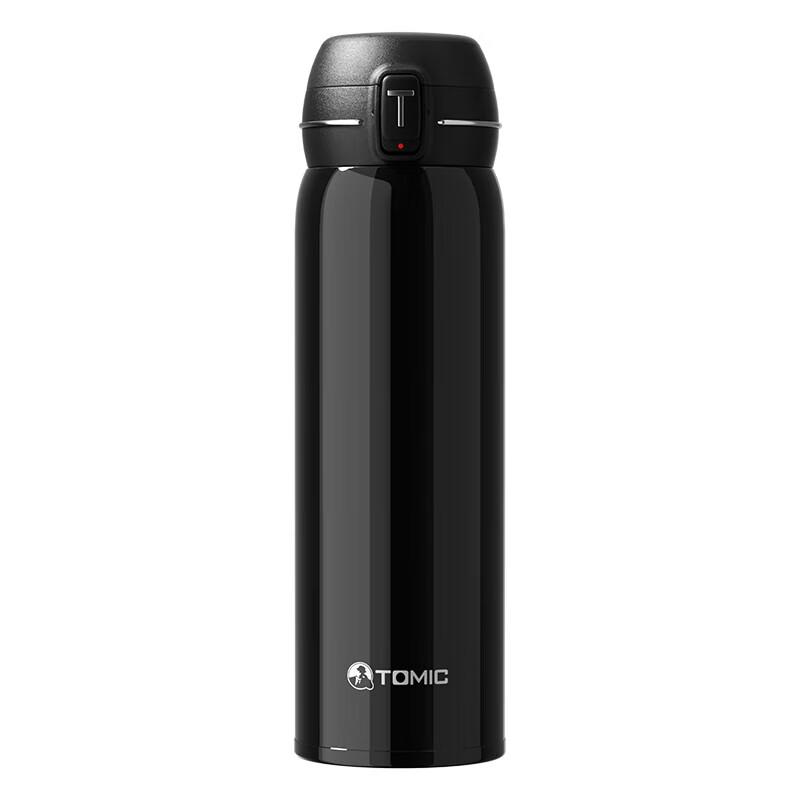 

TOMIC Pure Titanium Insulated Water Bottle with Pop-up Lid