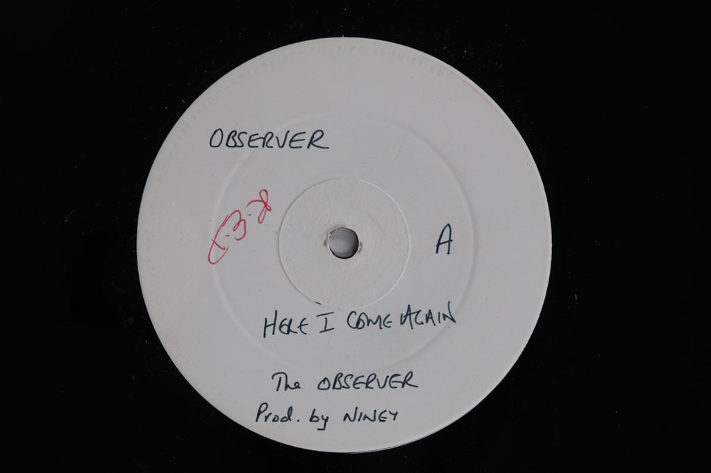 12inch Record OBSERVE - Here I Come Again PA3004MT OBSERVER UK Reggae, Ska & Dub Used