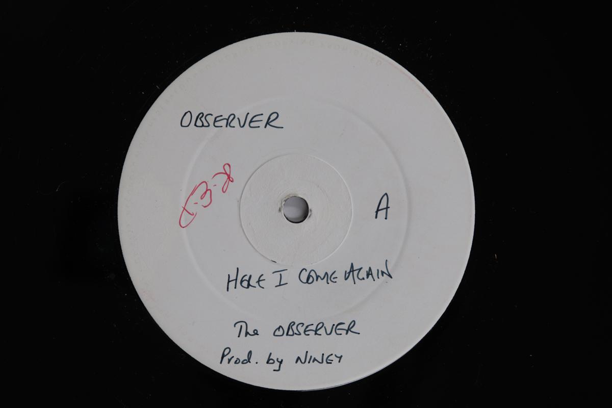 

12inch Record OBSERVE - Here I Come Again PA3004MT OBSERVER UK Reggae, Ska & Dub Used