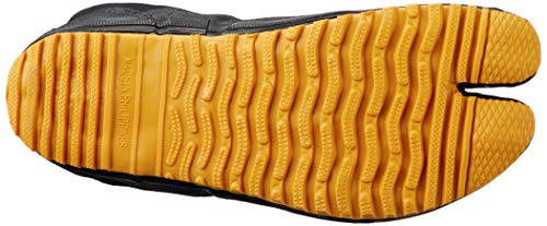 Co-cos Nobuoka Work Tabi, Practical Underground Tabi, 12-Piece Kohaze Tabi, Waterproof, Rikio, Black, 25 cm