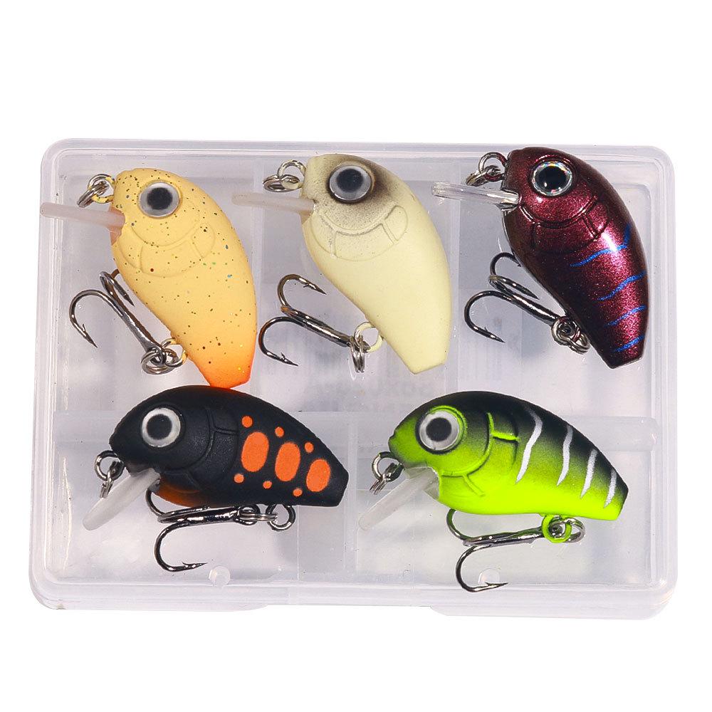 Outdoor Mini Lure Set: Little Fatty Simulated Bait for Cross-Border Fishing