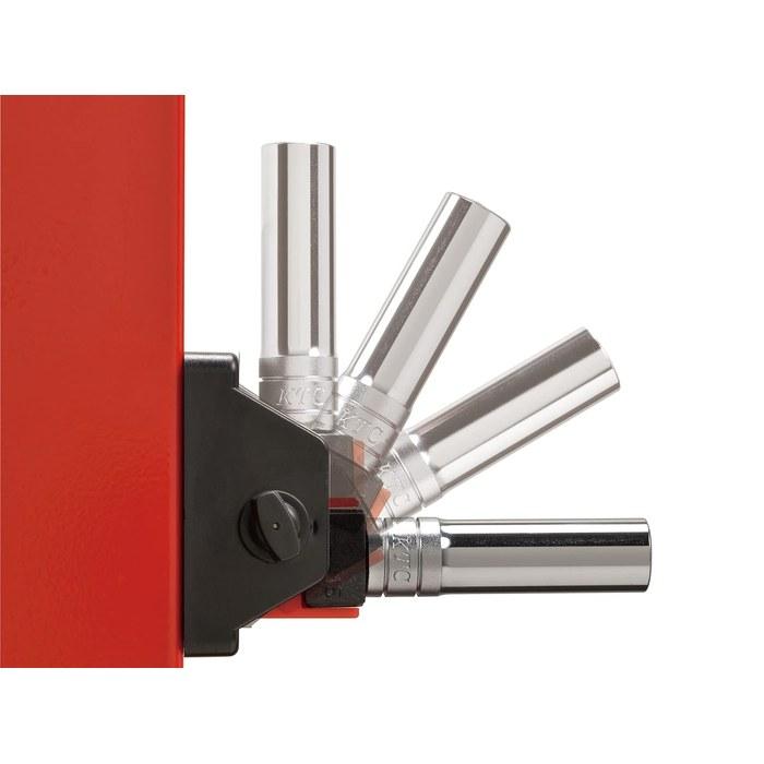 [Kyoto Machine Tools] 6.3SQ Adjustable Magnetic Socket Holder EHBF210 6.35sq Purple