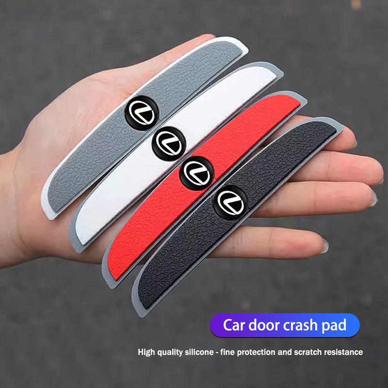 Car Door Anti Scratch Protection Strips Rubber Protector Sticker For Lexus LS LC RZ IS350 ES300 GS350 CT200h GX460 LX570 RX500h HE5