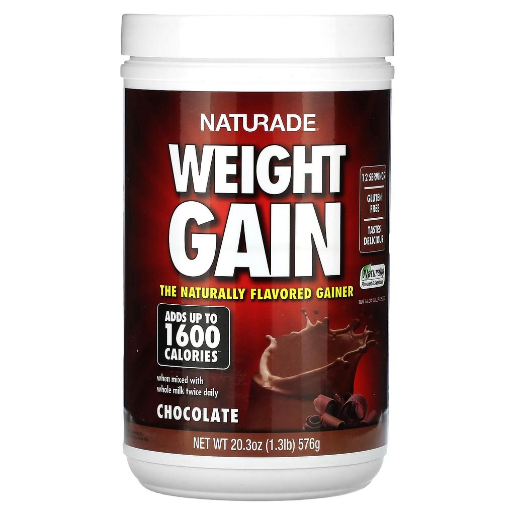 Naturade, Weight Gain, Chocolate, 576 g (1.3 lb)