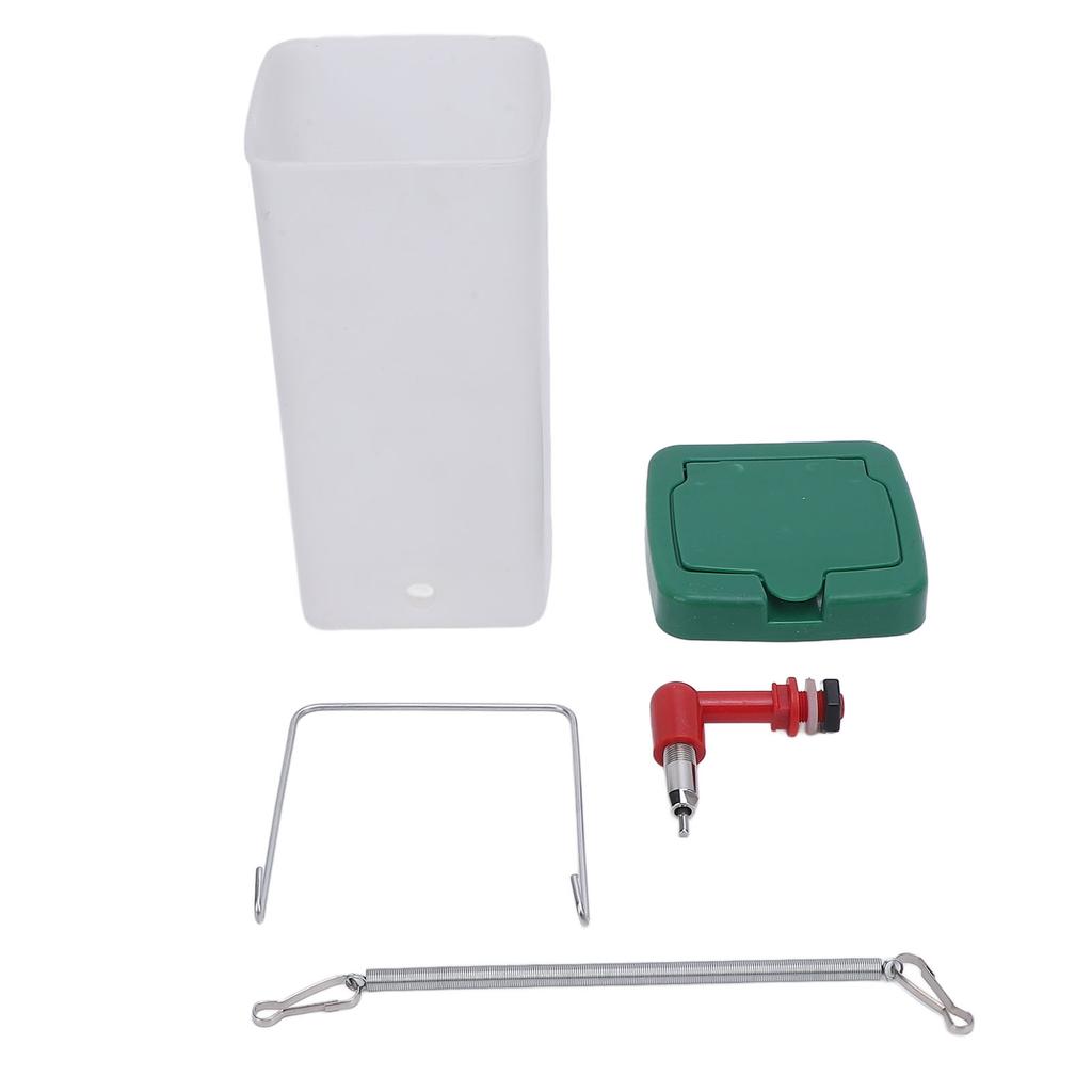 Automatic Bird Waterer High Capacity Adjustable Water Flow Parrot Parakeet Water Feeder for Cage