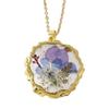 Fashion Statement Floral Necklace Birth Month Flower Neckchain Stylish Accessory for Birthdays Anniversaries
