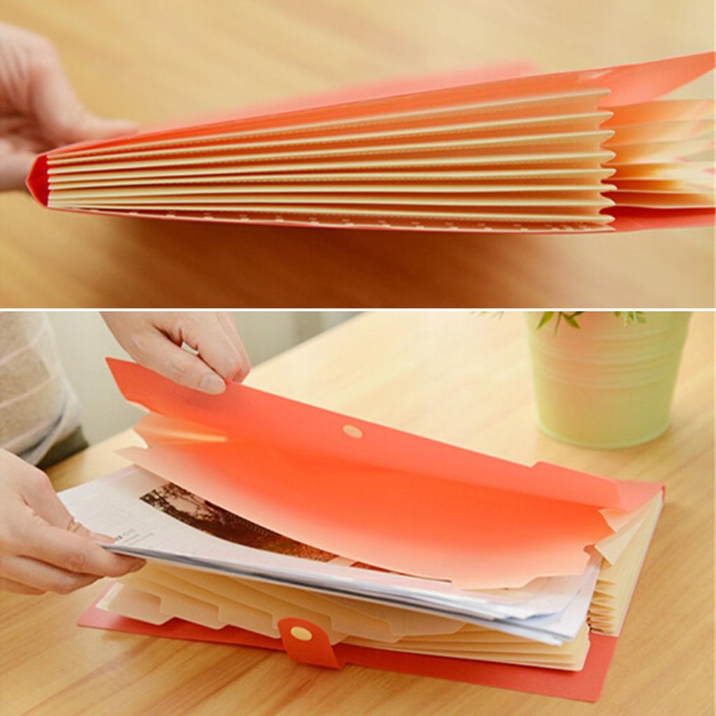 Buy 8 Layers A4 Paper File Folder Cover Holder Document Office Supplies