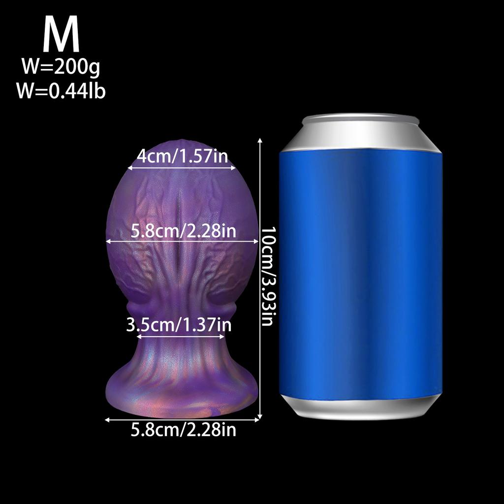 Silicone Dragon Egg Anal Stopper Outdoor Gay Large Anal Stopper Backyard Toy SM Supplies Female Masturbator Adult Supplies