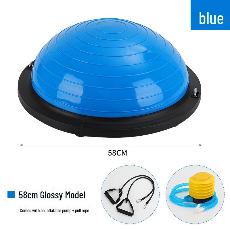 YTYIN Half Balance Ball Trainer with Resistance Bands