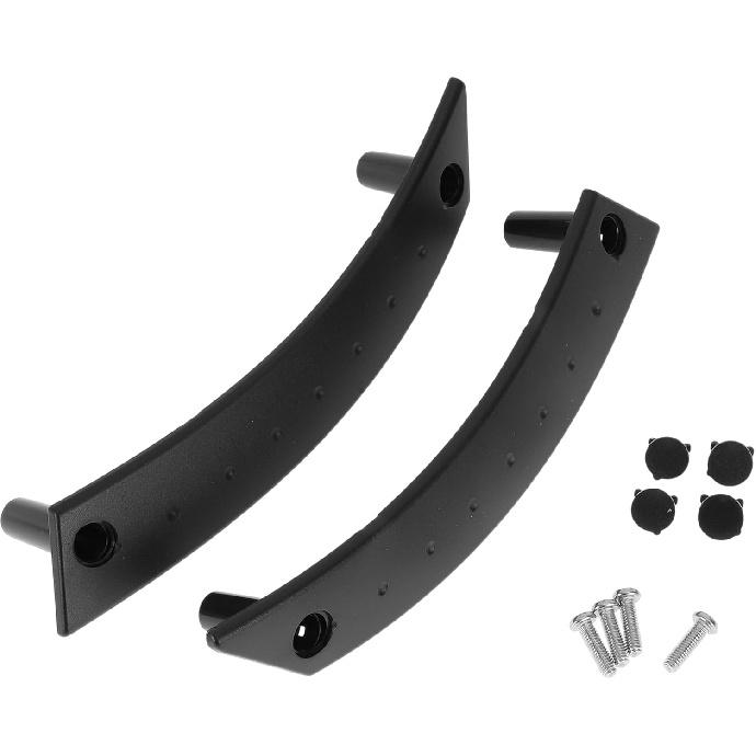 Front Driver Side Door Panel Handle Pull Trim Cover for VW Beetle 1998-2010 Inner Door Handle Door Pull Handle Cover No.1C0867171A2QL Black ABS 1 Set