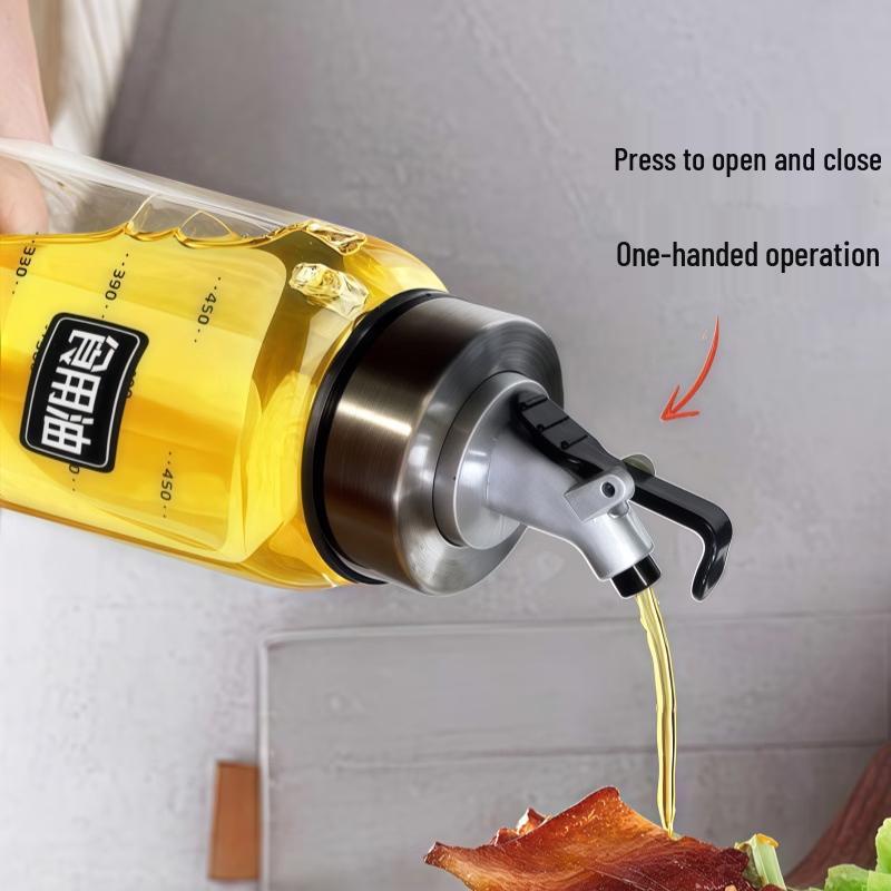 SPSR Glass Oil and Vinegar Dispenser Set