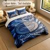 3Pcs Bedding Set Custom Name Text, 1 Sheet 2 Pillowcases Home Bed DecorBrighton & Hove Albion Football