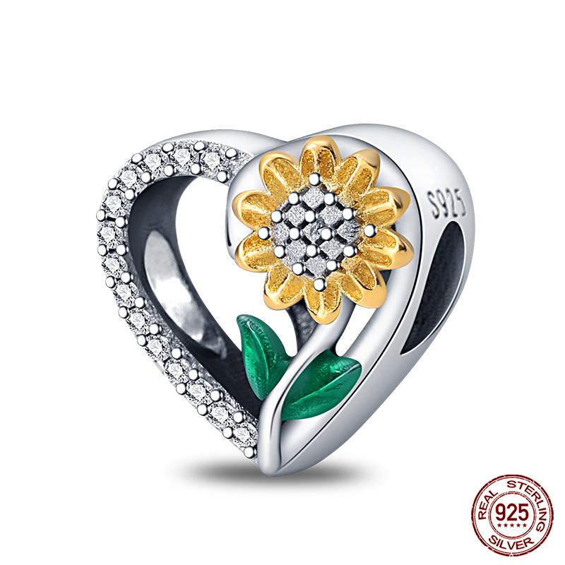 Copper Glowing Fireflies Bee Charms Beads Fit Original Bracelet For Women Fine Diy Travel Jewelry Making