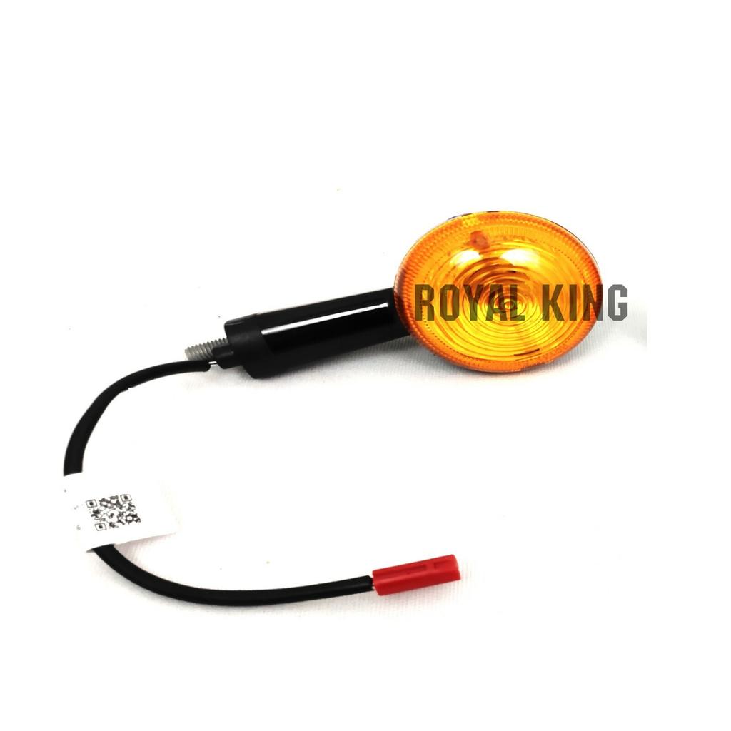 Royal Enfield "Trafficator Assy. With Bulb LH, Black For "Meteor 350cc"