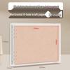 Multi-Size DIY Photo Album Binder with Black Card Pages