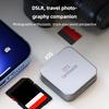 2-in-1 for SD TF Card Reader Data Converter Mobile Phone External Card Reader for iPhone Micro Type-C Phone Tablet