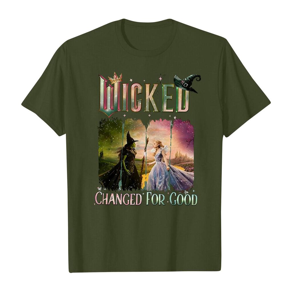 Damen Modisches Und Lässiges Langarm Bedrucktes Kurzarm-Oberteil