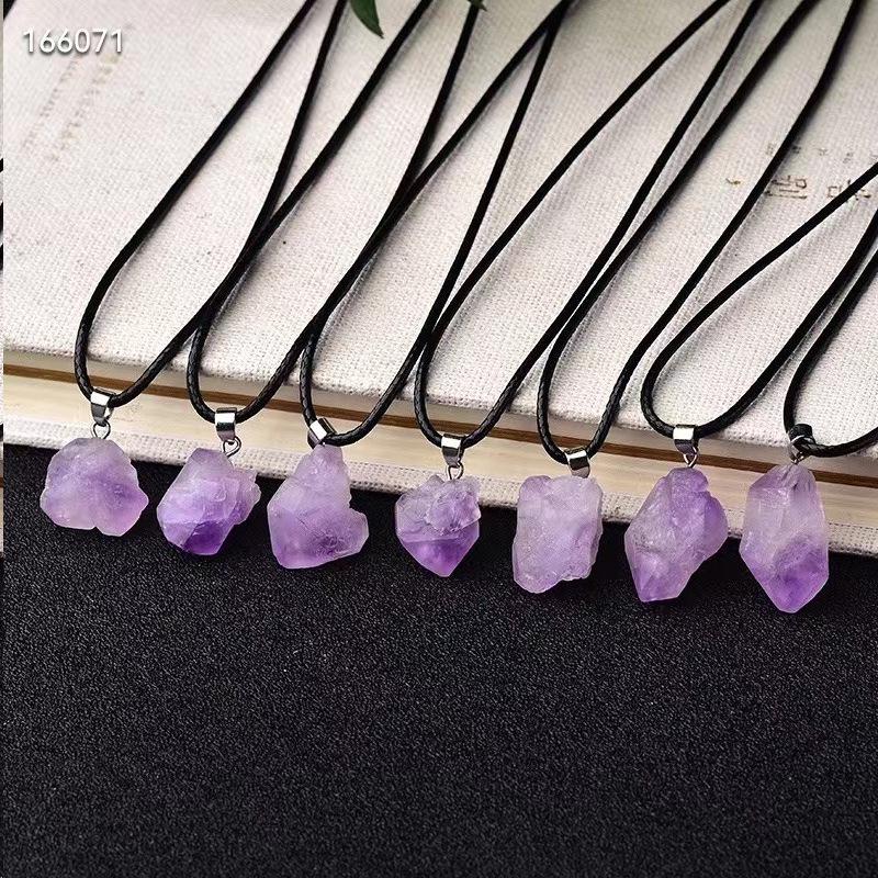 Amethyst Butterfly Flower Charm: Buddha, Nine-Tailed Fox, Cat, Rabbit, Crystal Bear Pendant