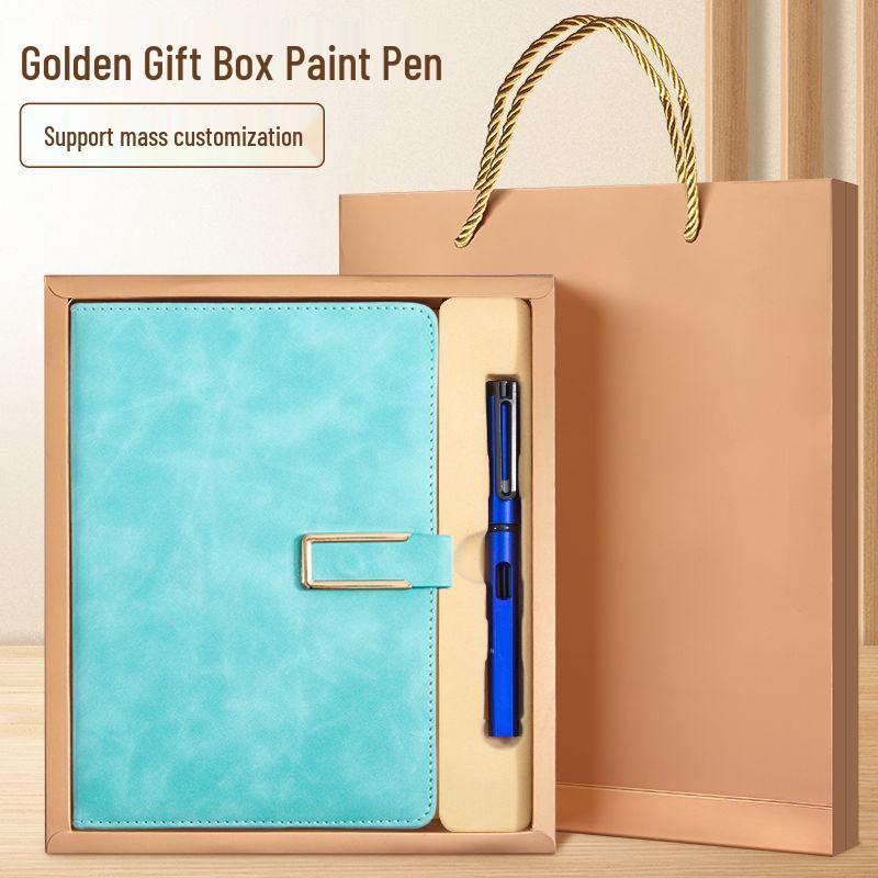 Luxury Logo Notebook Gift Set - Business Pages, Perfect for Corporate Souvenirs