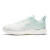 Li Ning Lightweight Soft Rebound Breathable Shock Absorbing Non-Slip Durable Low-Top Running Shoes Women Sneaker White Blue ARSU082-2