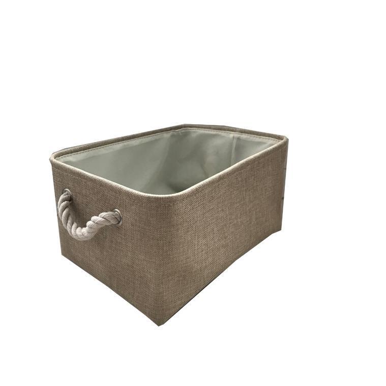 Foldable Children's Toy & Sundry Storage Basket - Washable Fabric Organizer for Living Room Items