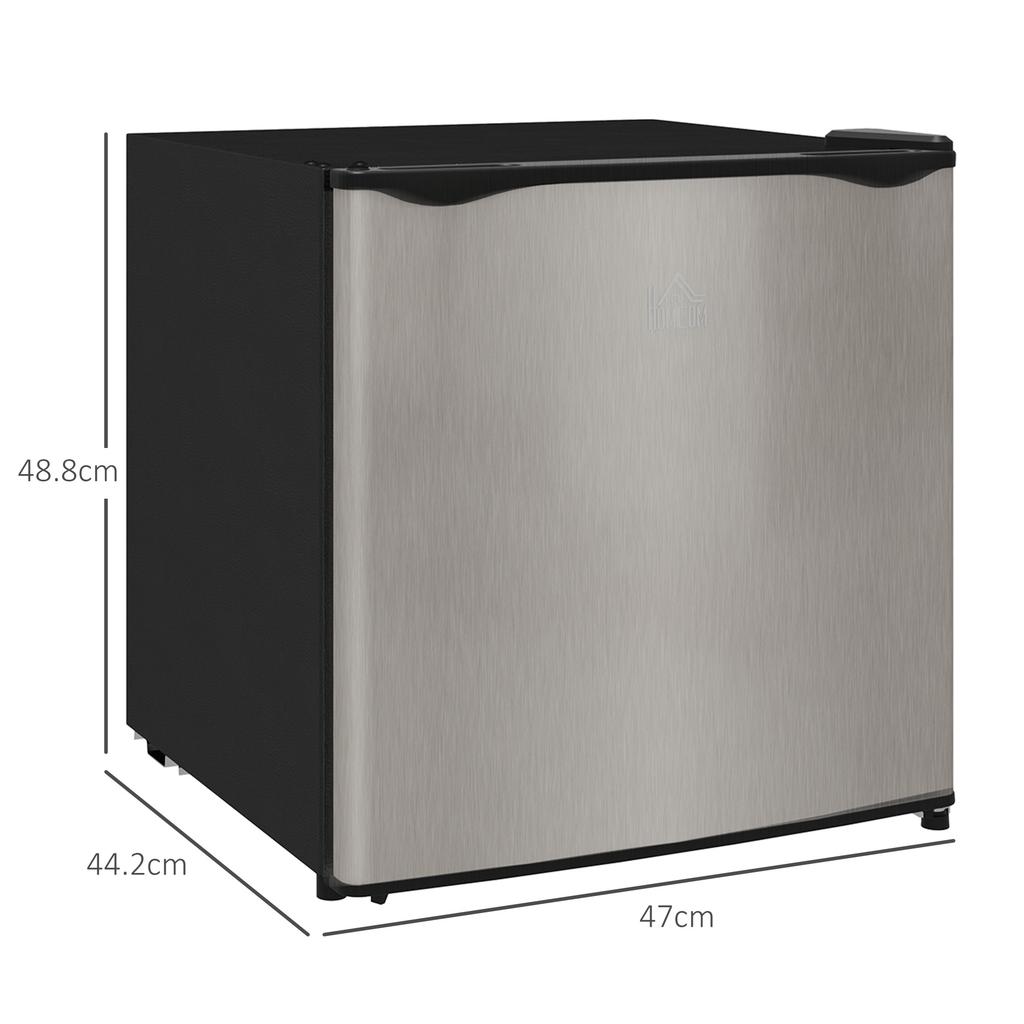 35L Mini Freezer, -24 degrees C to -14 degrees C Temperature - Silver Tone