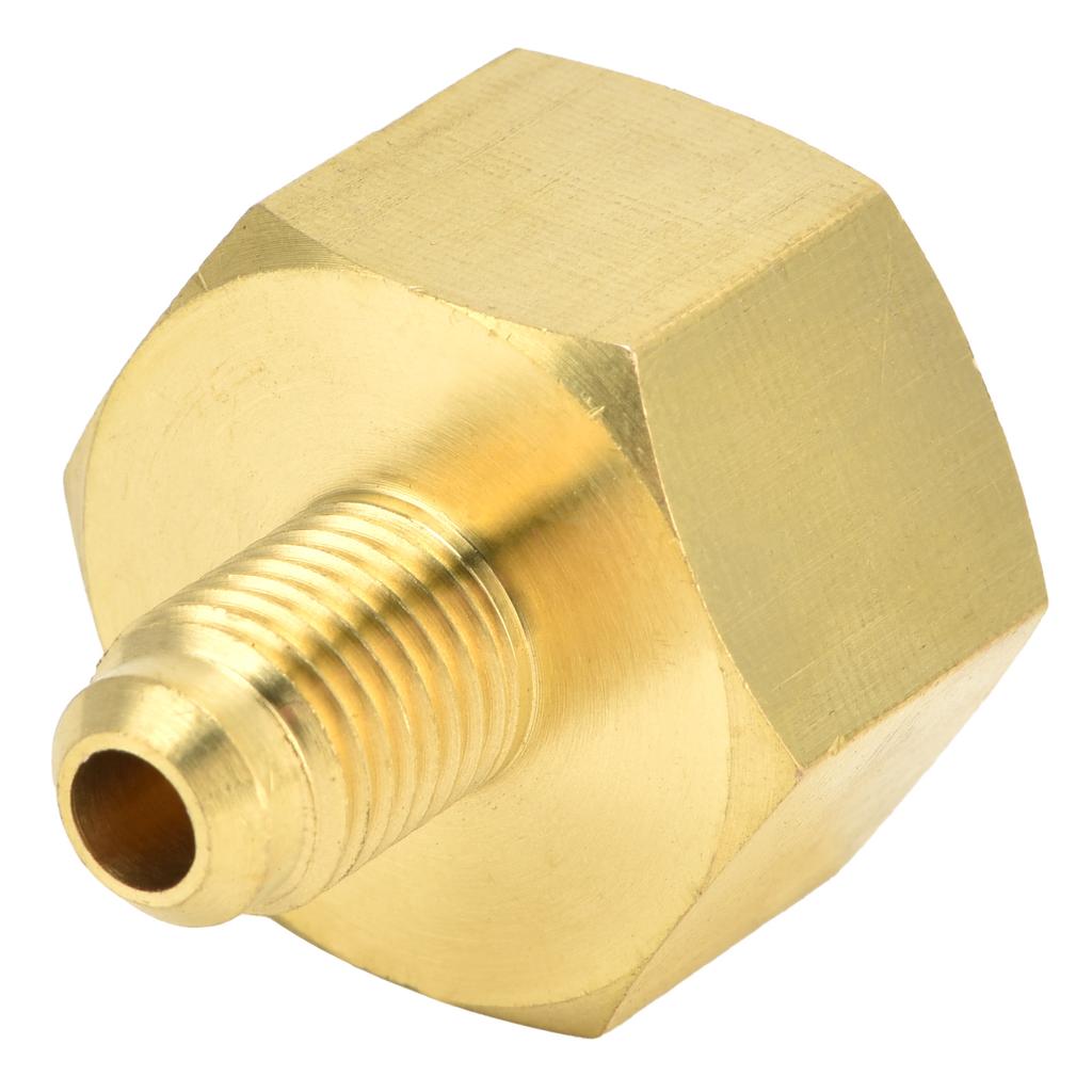 W21 to 1/4SAE Air Conditioning Refrigerant Adapter Converter Connector for R32 R134A