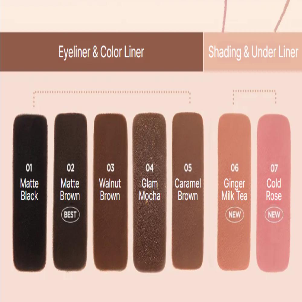 lilybyred Starry Eyes AM9 To PM9 Slim Gel Eyeliner 0.14g