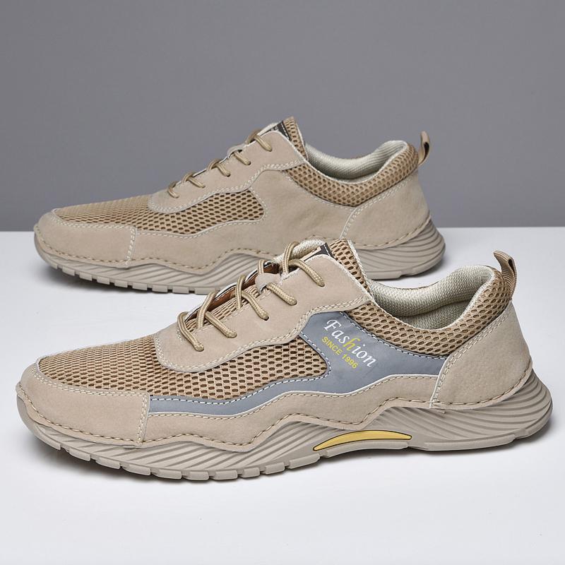 Новая мужская повседневная обувь с дышащей сеткой — фото 5