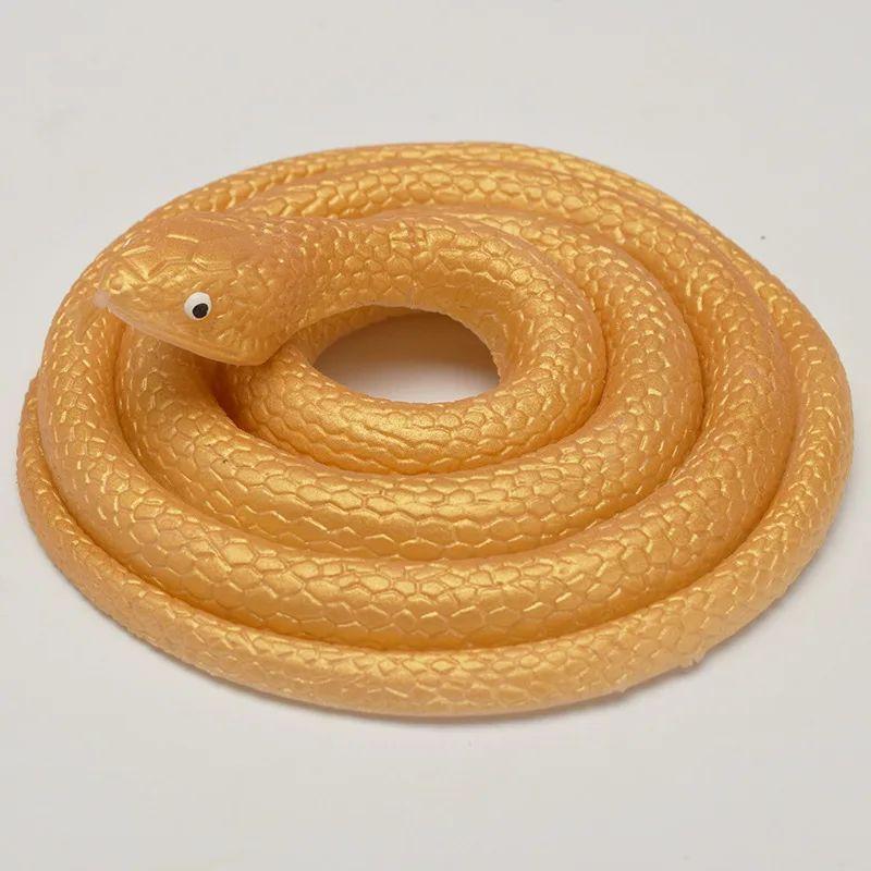 Giocattolo Divertente Novità Serpente Bionico Festa Scherzi Accessori Scherzosi Spaventoso Shockante Gomma Morbida Serpente Finto Decorazioni Giardino Esterno Regalo Scherzoso